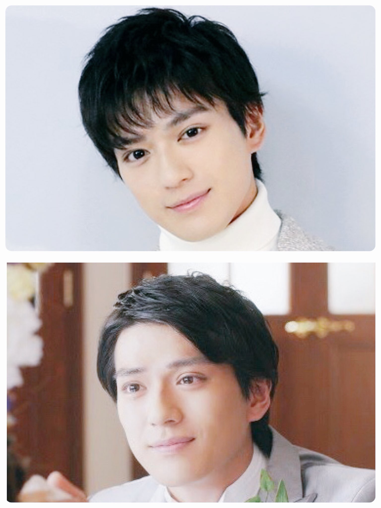 タビー コードブルーのマッケンの花婿風髪型は また初めてのやつ トドメの接吻の時も パーマ前髪下ろした金持ちボンボン風が公開されて 斬新だった でも 個人的には前髪あげてる感じのが好きなんだけど 髪型変えるたびに ガラッと雰囲気変わるから