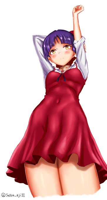 #ゲゲゲの鬼太郎
猫娘描いた 