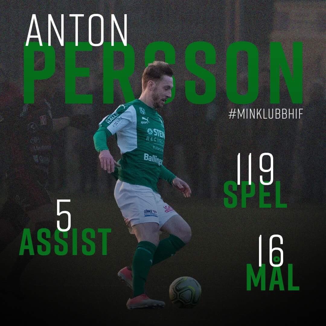 Here's a quick snap look at our co-captain @pantonp time here at HIF #minklubbhif #hässleholm <a href="/hassleholm/">Vincent Olsson 6 Lila Thoren Framtid i Hässleholm</a> @stenarecycling @ballingslovab @furninovaab <a href="/peneton/">ぺねとん</a>.se <a href="/food4you/">Setareh Vahdat</a>.se