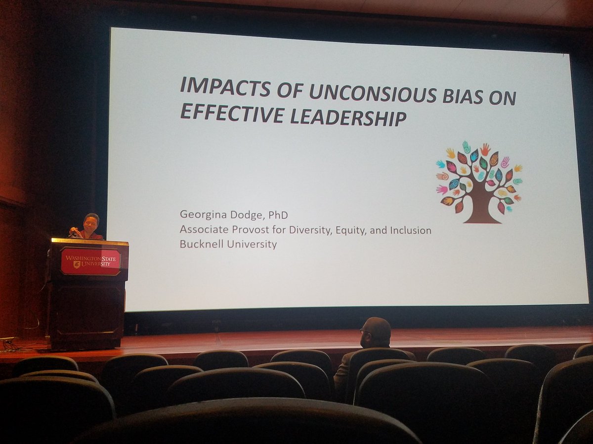 CTLL_WSU's tweet photo. "#Diversity is being invited to the party. #Inclusion is being asked to dance." @VernaMyers 

The CTLL team learned about their own implicit biases to become better #leaders at the Excellence in #Leadership Lecture Series with guest speaker, Georgina Dodge @BucknellU. https://t.co/K3j8CzEvYW