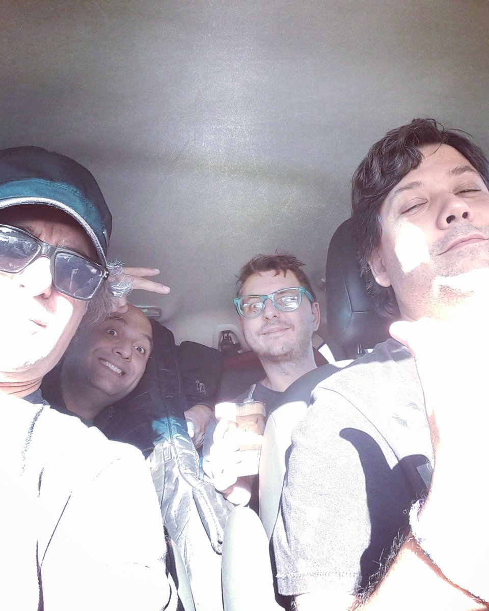 sodafans's tweet photo. RT @Zona_Stereo: Rumbo a la ciudad de Salto HOY Zona Stereo en vivo...!
#zonastereo #show #tributo #SodaStereo #Concierto https://t.co/NA2lm09uS2