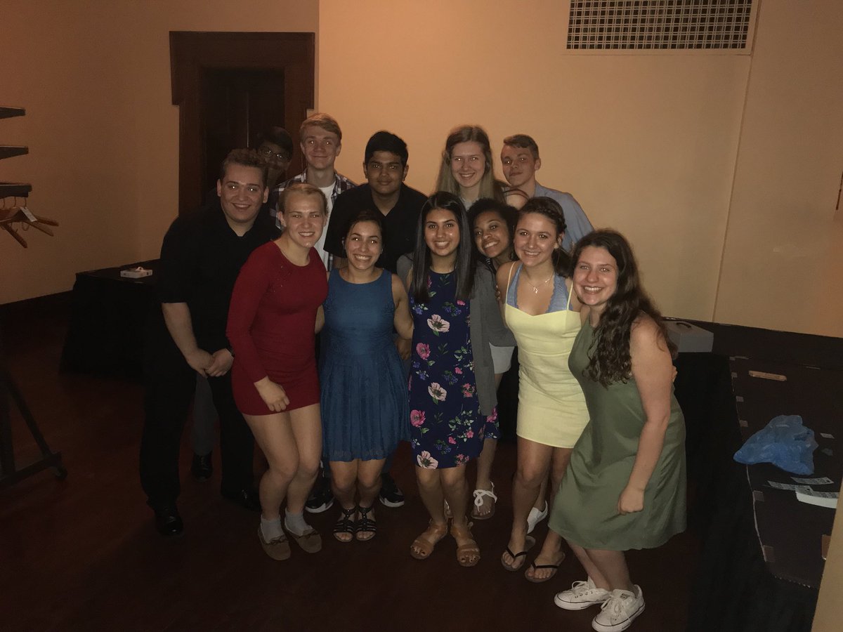 First shift ready to take your stuff!! #DarbyProm2018