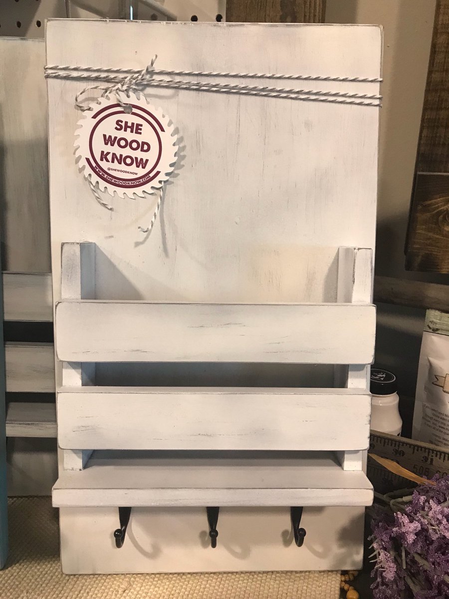 shewoodknow's tweet photo. Excited to share the latest addition to my #etsy shop: Mail &amp; Key Holder https://t.co/smI03tViuD https://t.co/tMrMLUe8Ud