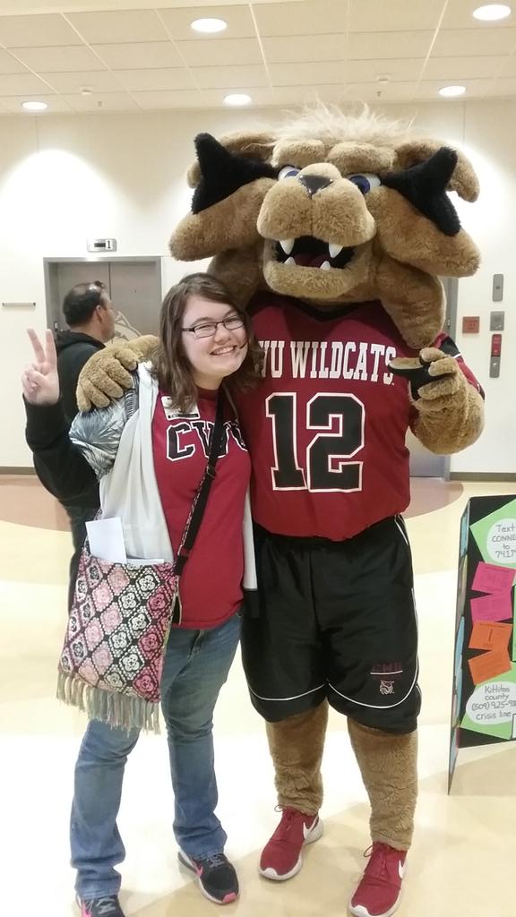OliviaShorthair's tweet photo. Wildcat Day was so much fun. 
I can't wait to begin my life at Central 🐾😄😄😸 https://t.co/COGLdNdP7K