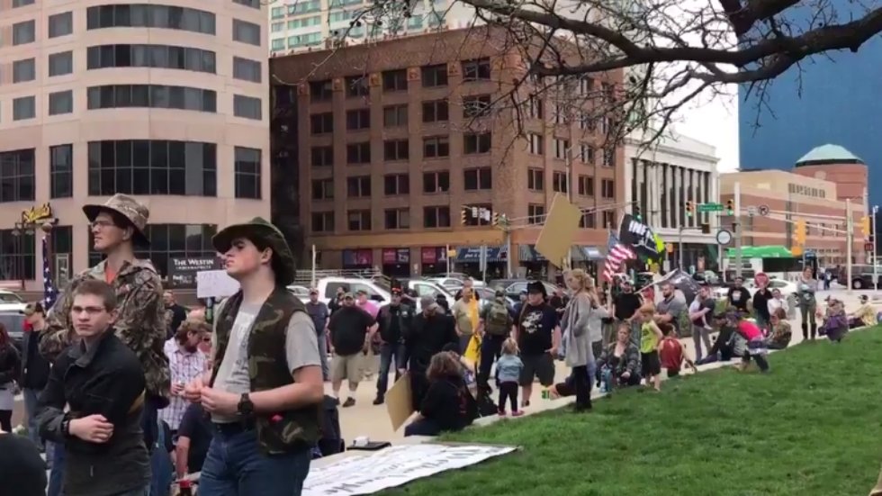 RiotProtest tweet picture