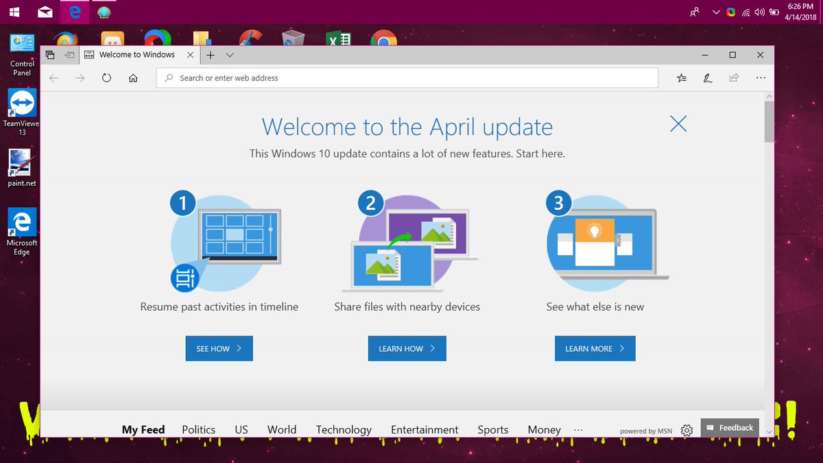 juliastechspot's tweet image. RS4 IS APRIL UPDATE CONFIRMED?!?! #Windows10 #AprilUpdate #Windows #WOW #Microsoft #Redstone4