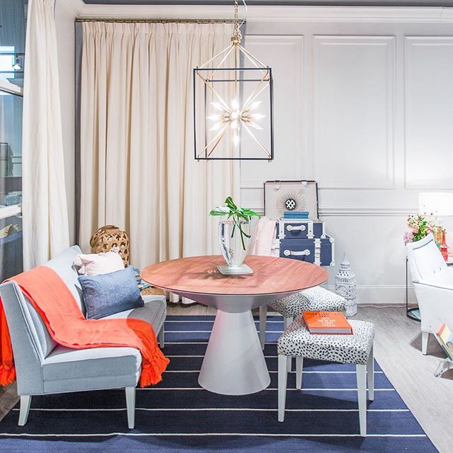 pencilshavings's tweet photo. Today was 🎉💪💗. And I still can’t get enough of that dining table scene. So proud of #myrowedesign and the collaboration with @rowefinefurniture @restylesource @jaipurliving @gohomeltd @cryptonfabric 💗 #robinbruce #rowefurniture #psstravels #pencilshavingspicks #colormefa… https://t.co/xgCgzIa4jS
