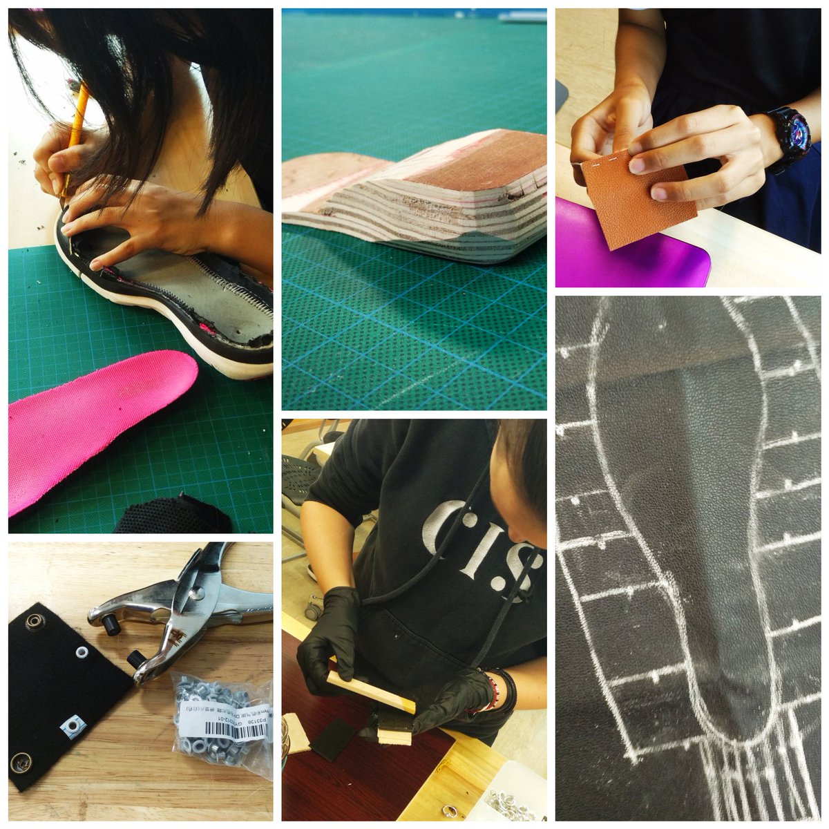 jhjgubbels's tweet photo. #CISsingapore #MYPDesign #grade9 preparing for #shoemaking. #MYPDesigncycle #CreatingTheSolution https://t.co/k7ugvQgJwZ