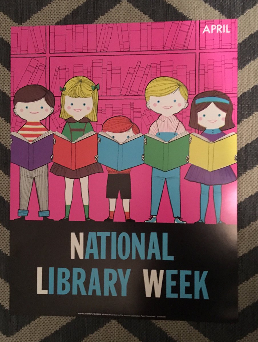 mlplibrary's tweet image. Loving my vintage poster I found today #NationalLibraryWeek2018 #AASLslm  @ODU_LIBS