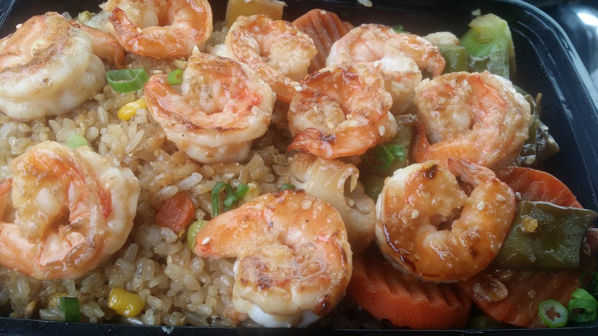 When dinner looks like this...... #aftp #hibachi #1850howellmillrd