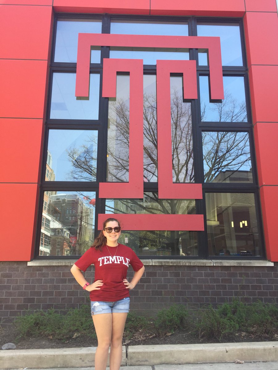 lindseydanasko's tweet photo. My family and I had a great day and my best friend got accepted into temple all in one day! @admissionsTU #ETD2018 https://t.co/0qGf0rnI9M