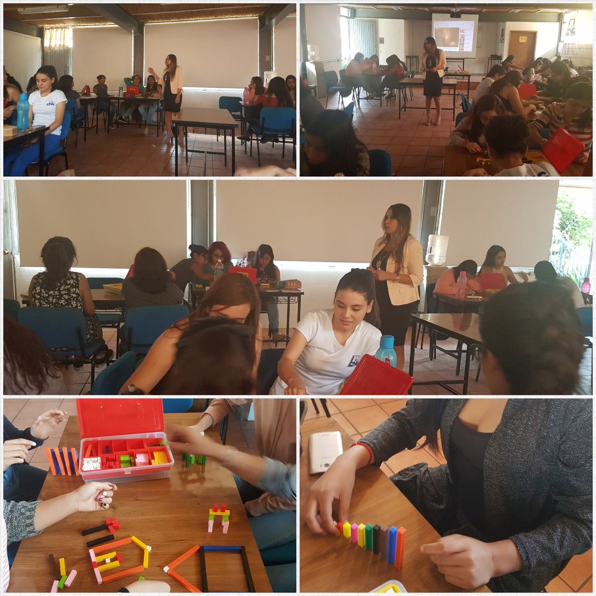 karhly79's tweet photo. Compromiso de apoyo en prácticas pertinentes de enseñanza aprendizaje. Taller regletas pensamiento matemático. Normal de Educadoras Guadalajara https://t.co/Qxz5Yqaxd6