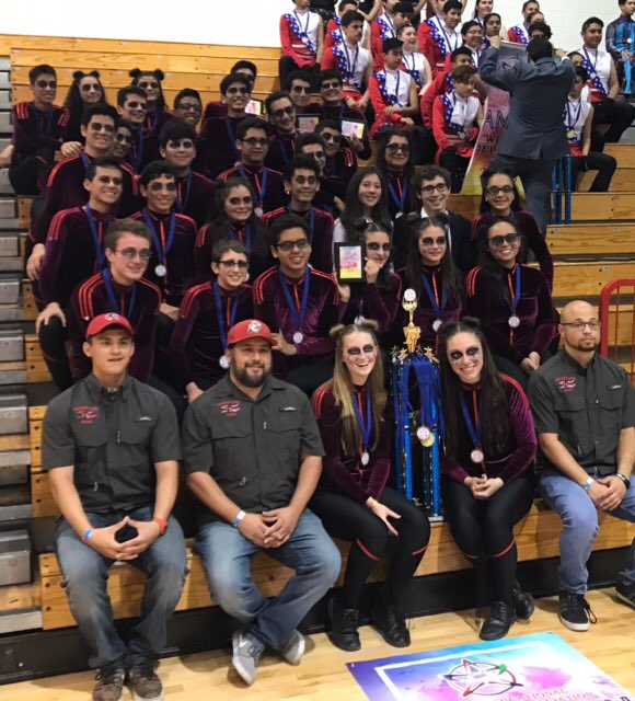 @TheLatestStrike @SISDnews @SharylandBand @WinterGuardTarp #SHSPERCUSSION @TECA_Texas Scholastic Marching Open State Championships!!! #ProudDirector