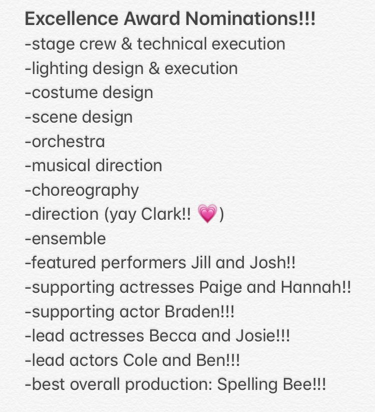 GLMusicals's tweet image. For those who aren’t aware, Grand Ledge Musicals are nominated for ALL Excellence Awards!! Come support the awesome casts of Peter Pan and 25APCSB at Charlotte High School on Sunday, May 6th at 7 pm!!! 💙💛