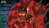 YJWiki's tweet photo. First low-resolution screenshots of #YoungJusticeOutsiders, featuring Superboy fighting some lava/fire-based villain. #YoungJustice https://t.co/F0axwWmVgh