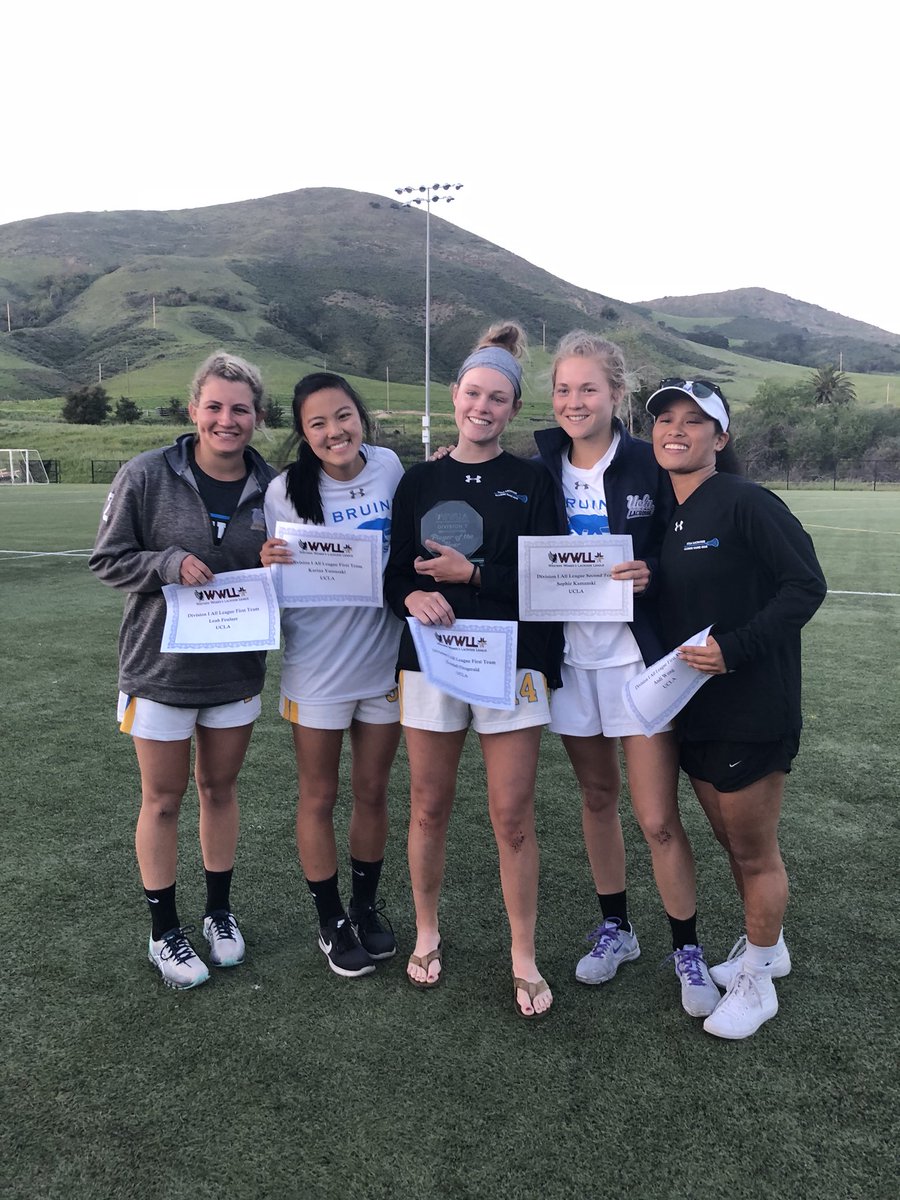 UCLAWLax's tweet image. Congrats to Leah, Karina, Kendall, Sophie, and Andi for their well-deserved All League recognition! Way to represent Bruins!!! 💙💛🐻