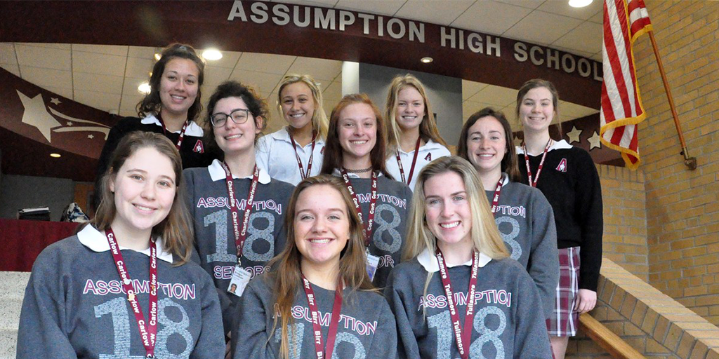 MercyEdSystem's tweet photo. Major Kudos to @AHSRockets! | Assumption art students were awarded over 25 Regional Scholastic Art awards this year with five students earning 10 gold and silver keys. https://t.co/n4tg949Oiu https://t.co/7eGCA6fQRz