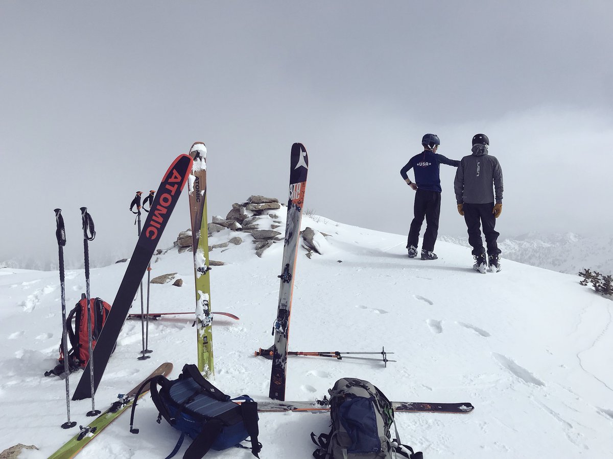 In April we get high in the mountains. #discoverthebackland #wasatch #watchout #howdoyoufly <a href="/usanordic/">USA Ski Jumping</a> <a href="/atomic/">I AM...</a>