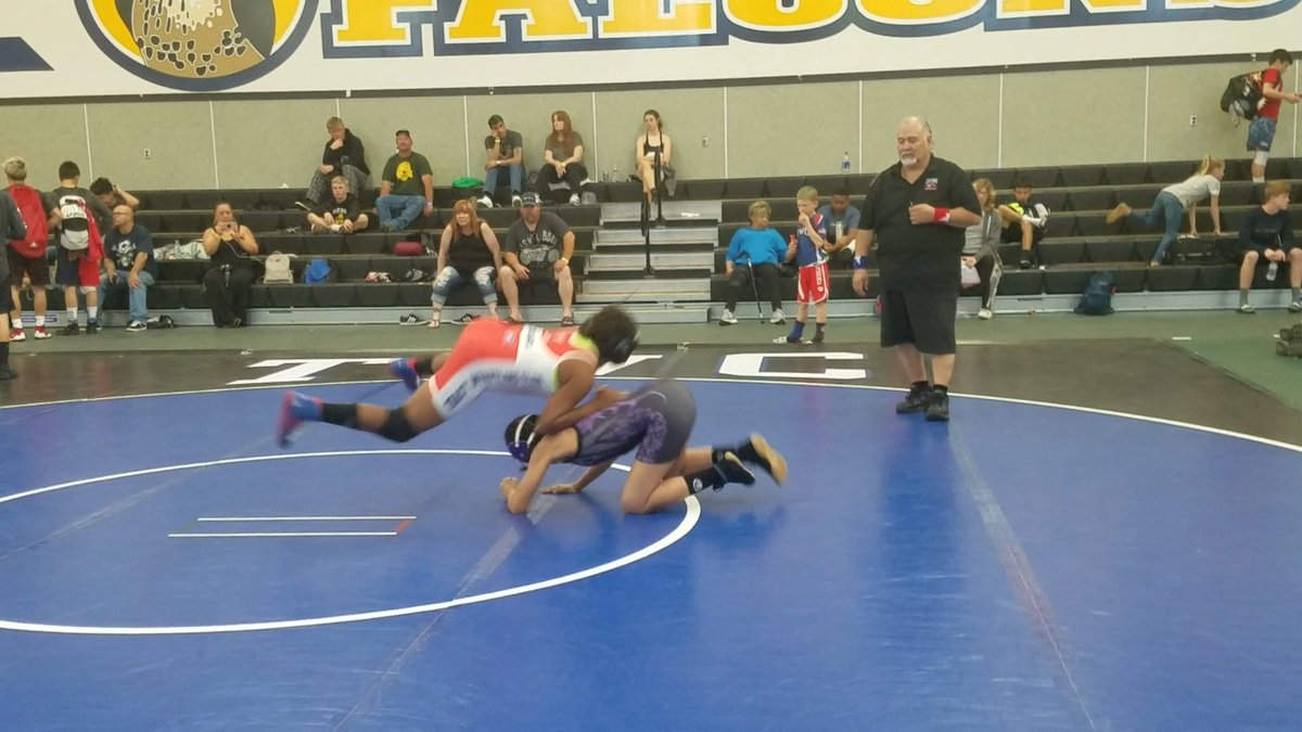 RadGarciaUSH's tweet photo. My lil girl had fun today at the wrestling tournament
#GirlsFightToo #TheyAllMustFall https://t.co/rB8aF1oEuR