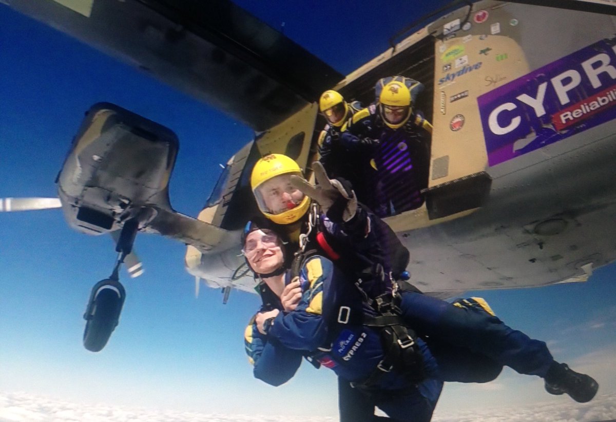 The Tigers Army Parachute display Team tweet media