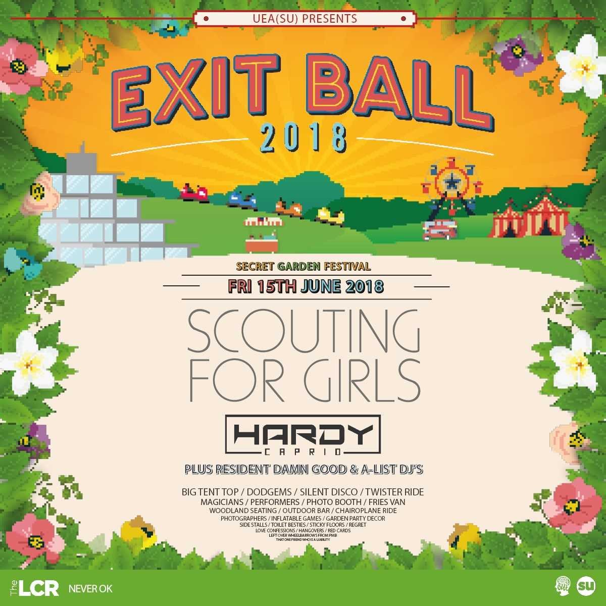 Who else has woken up absolutely buzzin' for Exit Ball?! WE HAVE.

Guys, we have SO much lined up for you and it is going to be the best yet.

Get your first release tickets, tomorrow 9AM!
buff.ly/2v6QzaI