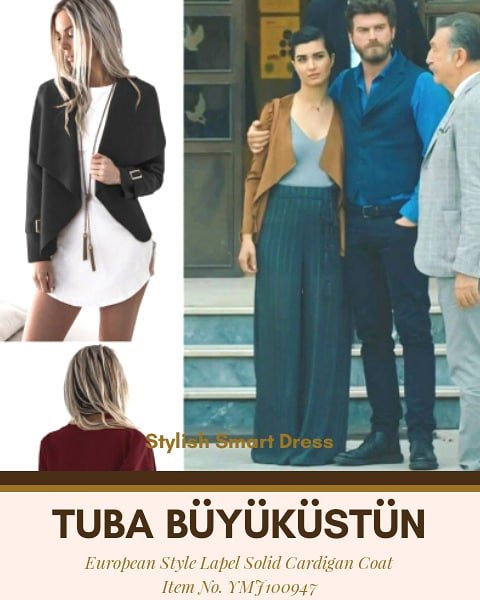 StylishSmartD's tweet photo. Item no. YMJ100947
Style like Tuba Büyüküstün with this European Style Lapel Solid Cardigan Coat
Order link: https://t.co/XdDIvzkHMZ
#fashion #onlineshopping #tubabuyukustun #cardigan #european #colid #kivanctatlitug #cesurvegüzel #design #model #style https://t.co/Qq5MUCLS1m