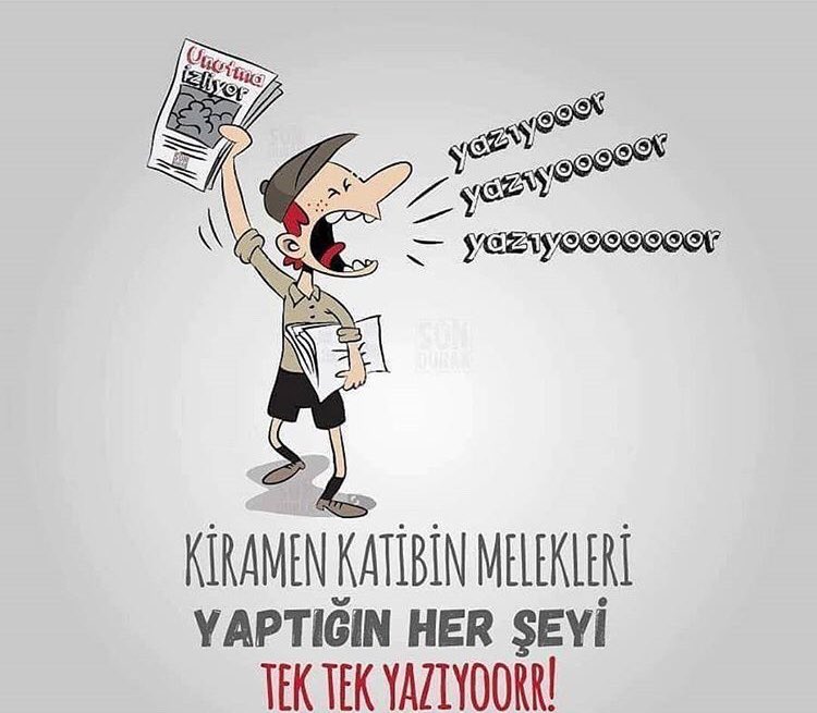 "Muhakkak ki üzerinizde koruyucu melekler vardır. Şerefli yazıcılar her yaptığınızı bilmektedirler."

(İnfitâr, 82/10-12)

"İnsanın arkasında ve önünde, Allah'ın emriyle onu koruyan ve yaptıklarınızı kaydeden melekler vardır." 

(Ra'd, 13/11).

sorularlaislamiyet.com/hafaza-melekle…