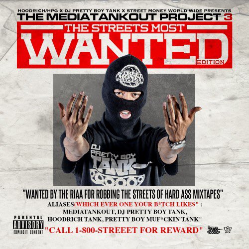 DJPrettyBoyTank's tweet photo. [Mixtape] #TheMediaTankOutProject 3 (The Streets Most Wanted) :: #GetItLIVE! https://t.co/oCfAT3XOEi @LiveMixtapes @DJPrettyBoyTank https://t.co/08ptaYXaI5