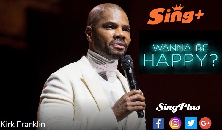 SingPlusApp's tweet photo. Wanna be happy today?
Kirk Franklin brings us several inspiring hits for a feel good Sunday.
Singing ,listening or sharing with a friend would make them happy.
#InspiraionalSunday
#SingPlus https://t.co/tebp2LsRpE
