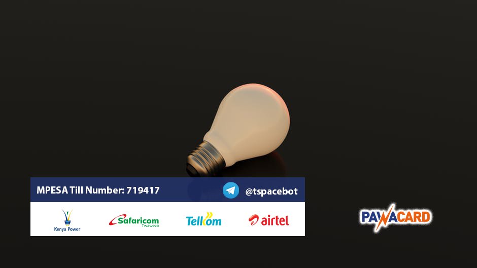 pawacard's tweet image. #ElectricitySavingTips Ditch the desktop computer! If you're still using that old desktop, recycle it and switch to your laptop. If you use your laptop two hours per day, you'll save Ksh1,100 over a year.  #tspacebot