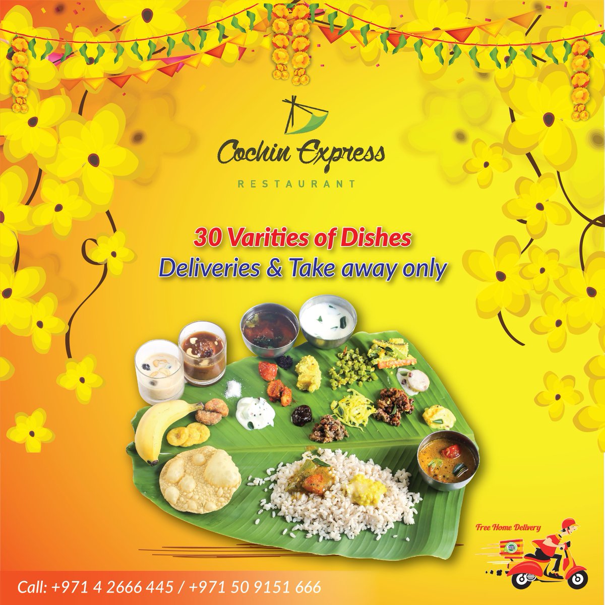 connect_uae's tweet photo. 30 varieties of dishes delivery and takeaway only at Cochin Express Restaurant
CALL NOW: 050 9151666 / 04 2666445
Find them: https://t.co/owPfOv3tU1
#restaurant #takeaway #dubai #uae #ConnectUAE https://t.co/rNjTEYjOZN