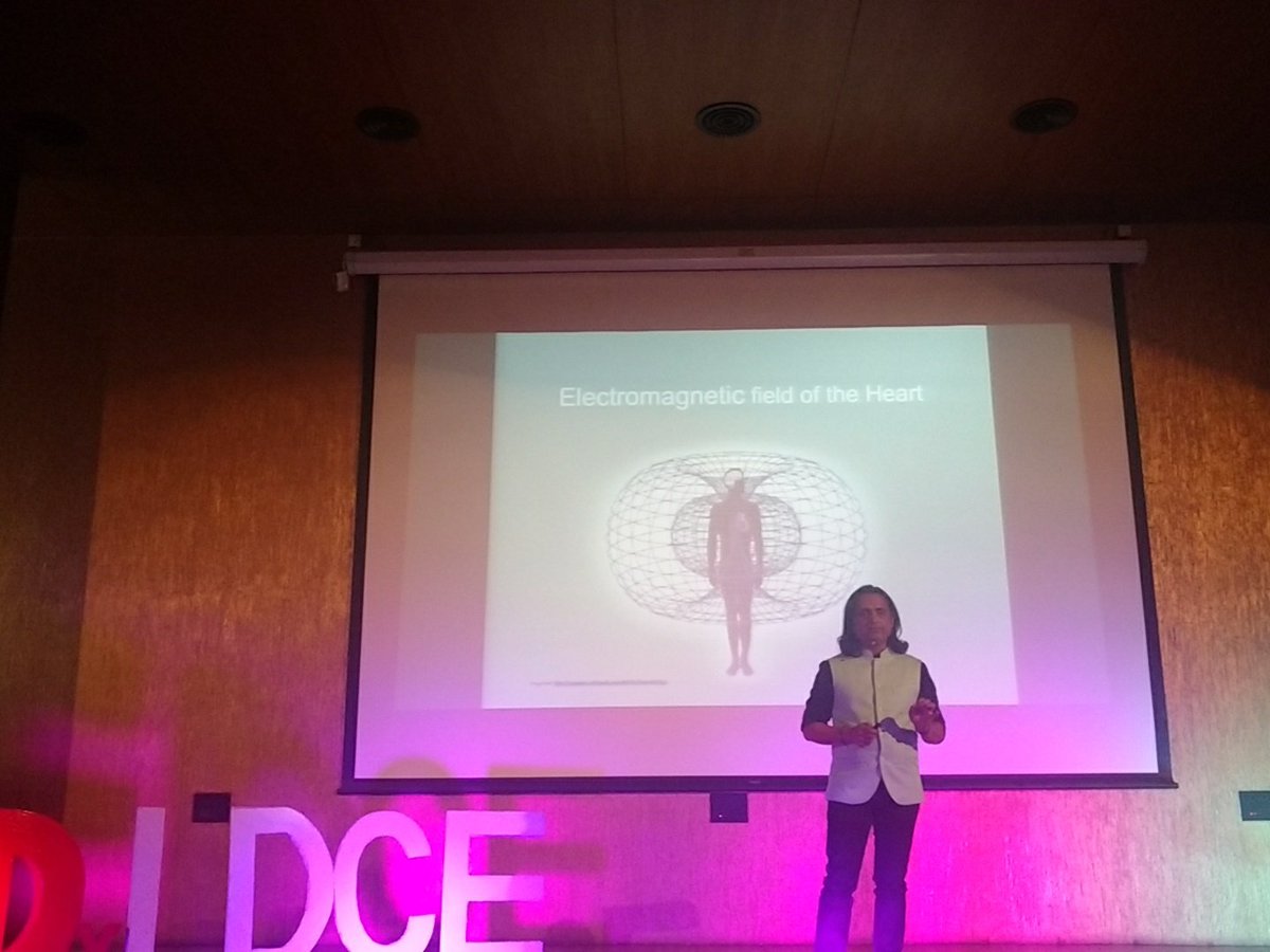 TEDxLDCE's tweet photo. CEO and founder of Loving, a Holistic community mediation center at #Ahmedabad, Mr #RonakGandhi, has arrived on the stage. #TEDxLDCE #ChainReaction #meditation #zen #15thApril2018 https://t.co/fKqQZS5CiT