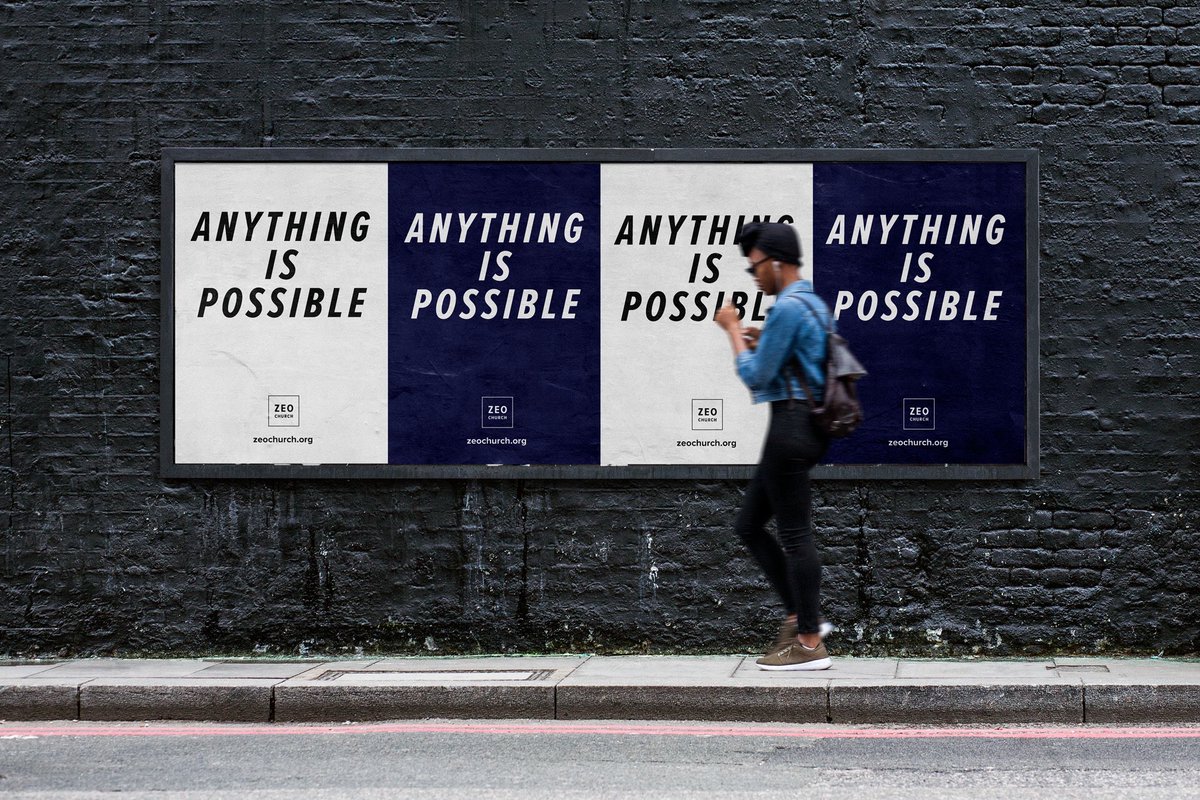 Zeo Church. Anything is possible. Launching 16 September 2018!