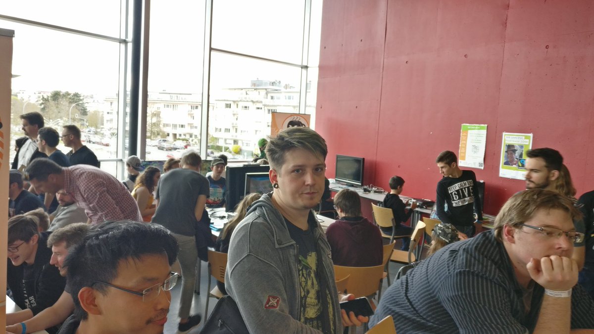 videogameslu's tweet photo. Come and play today @LuxCon2014 We are in the #videogames area 2nd floor 😊
(Someone wasn't happy about the pic 😂)
#luxcon2018 #gaming #luxembourg https://t.co/PIf8dJ97lU