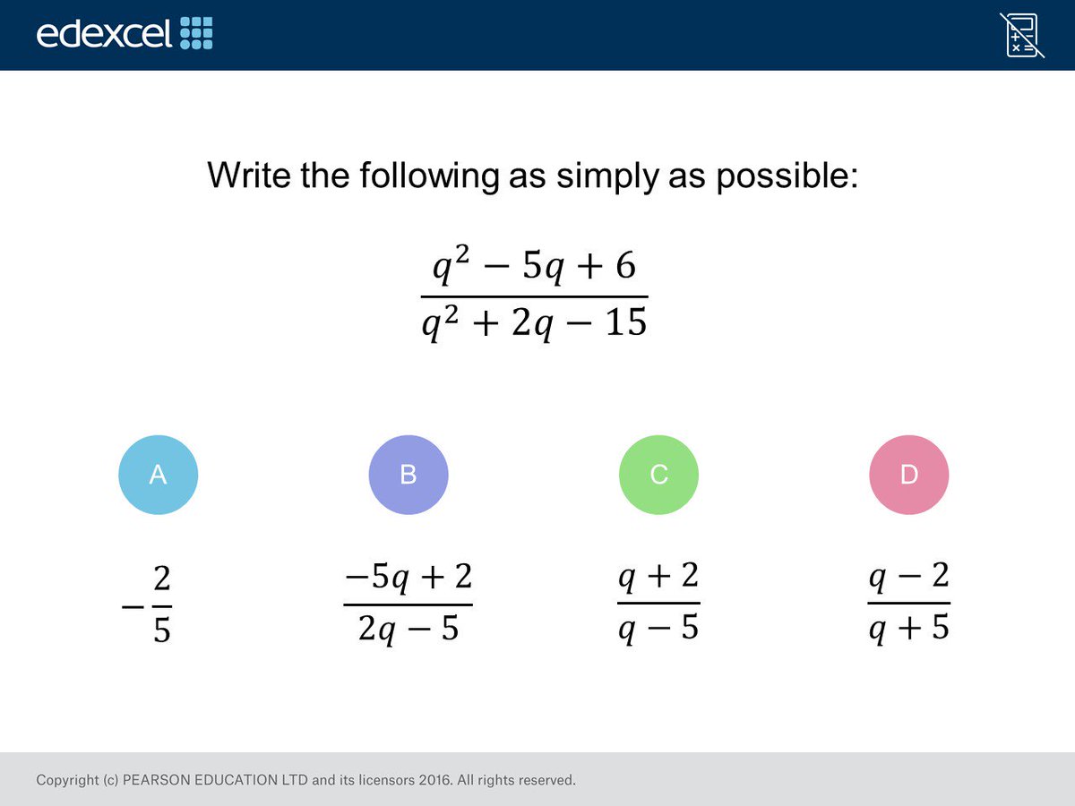 mrbartonmaths's tweet image. Good morning! 39 Days to Higher #GCSEMaths Access more GCSE quizzes here: ow.ly/fkPK30j2SGD
