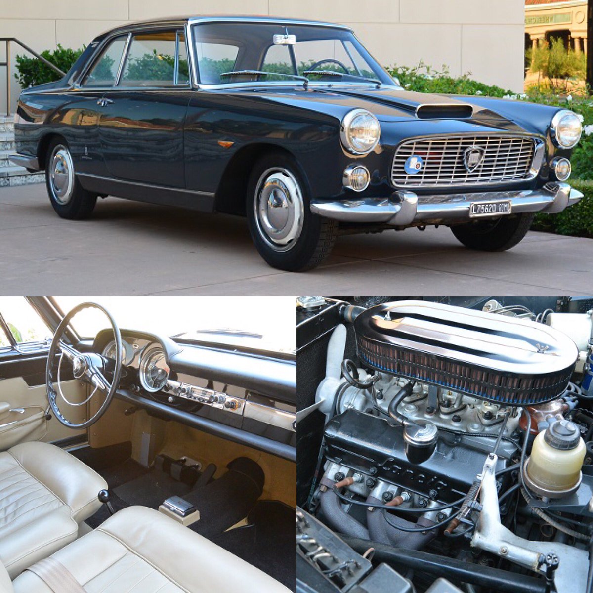 LVGarage702's tweet image. 1963 LANCIA FLAMINIA PF COUPE #blackhawkcollection #blawkhawk #lancia #flaminia #coupe #classiccar #classiccars #danville #california