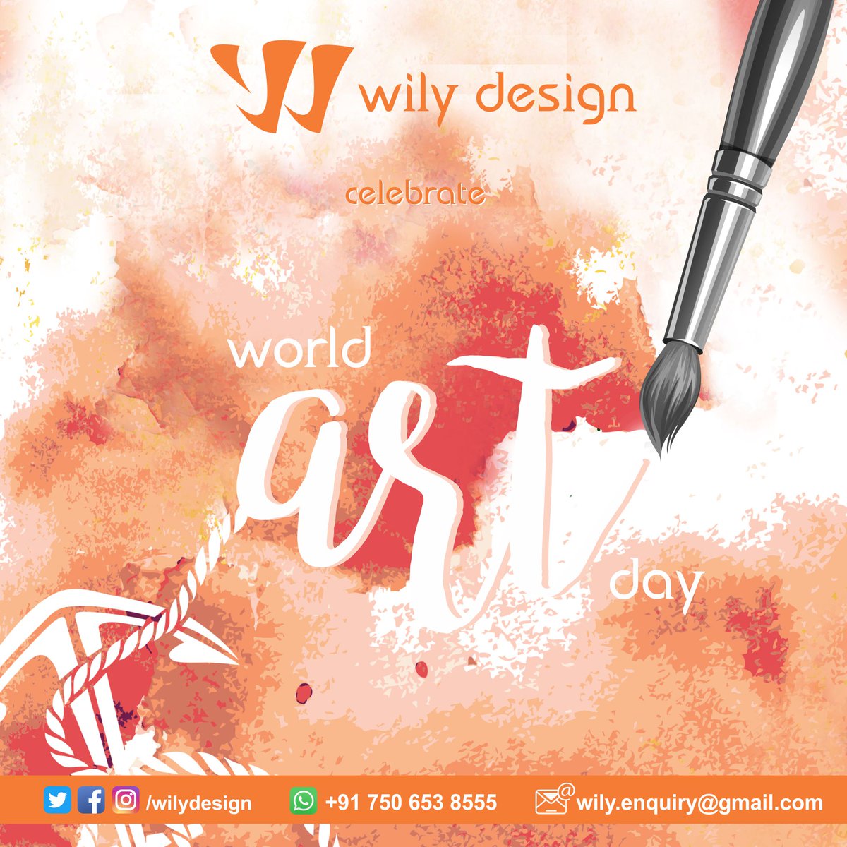 To be an artist is to believe in life
HAPPY WORLD ART DAY - Wily Design

#worldartday #worldartday2018 #keepcreating #happyworldartday