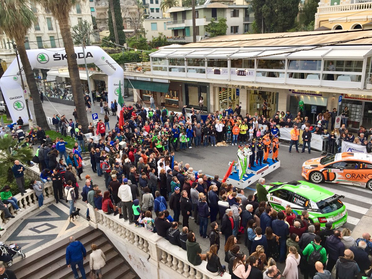 GenteAutoSport's tweet image. #RallyeSanremo #CIR #Andreucci #Campedelli #Scandola