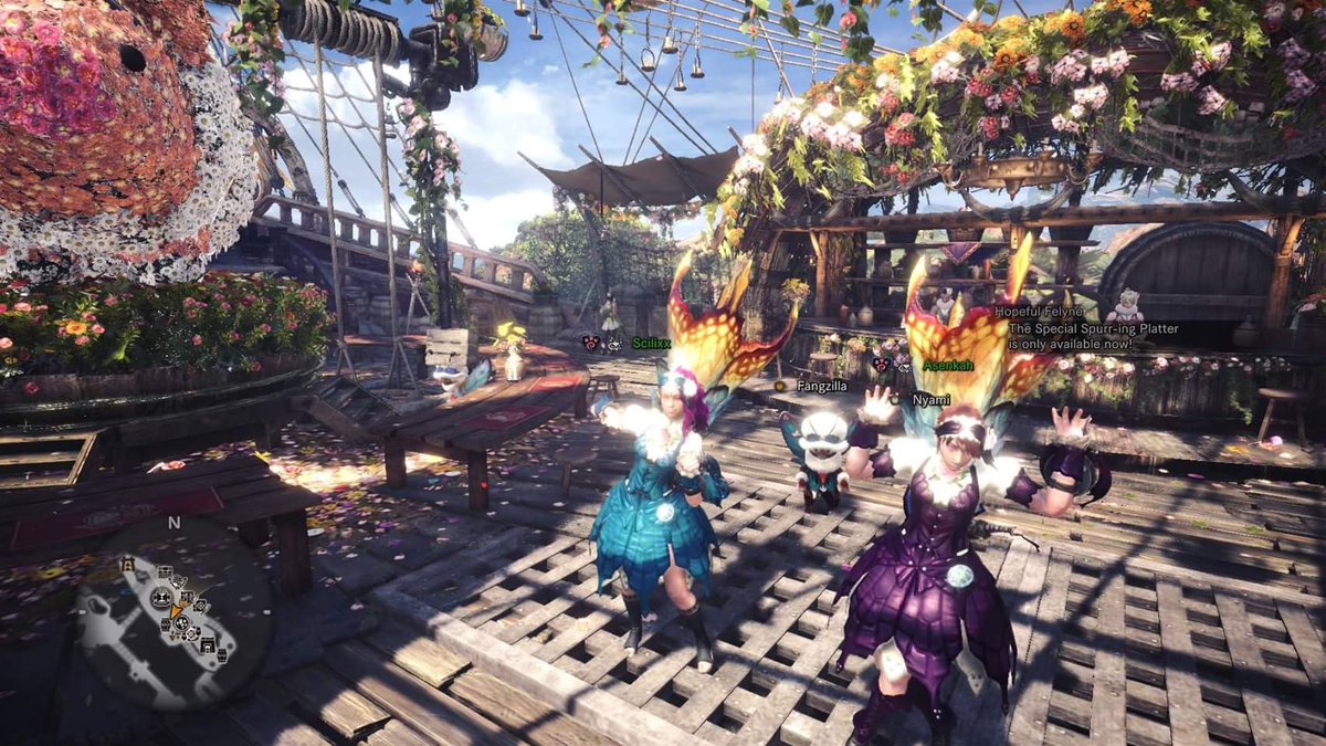 Scilixx's tweet photo. #MHWorld #SpringBlossomFest https://t.co/Xg5RzyAKHG