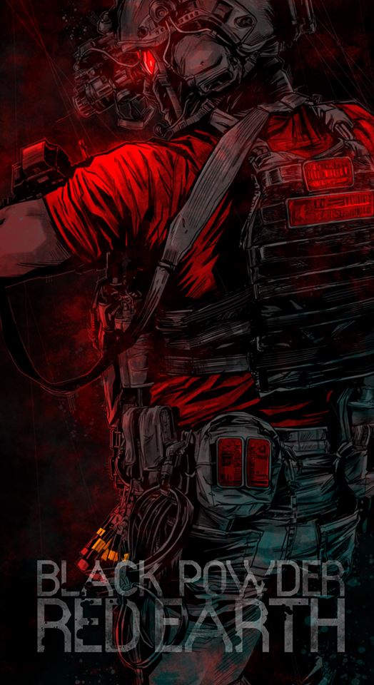 Uzivatel Ghost In The Dark Na Twitteru そのリアルさから本物の特殊部隊兵士に愛読されるアメリカのグラフィックノベル バイオレンス系コミック である ブラックパウダーレッドアース 通称bpre 携帯の壁紙にどうぞということで公式が配信をしています ぜひ携帯の