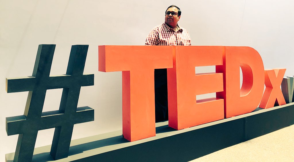 ram_jalan's tweet photo. At #TEDxwithINFY to know Future of Humanity #FutureofHumanity https://t.co/dHM3XE2hXI