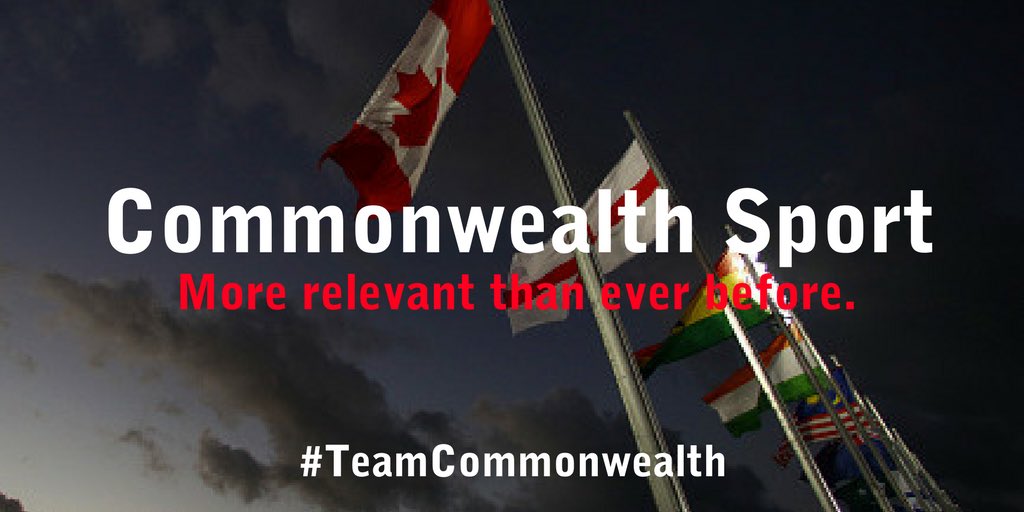 thecgf's tweet photo. COMMONWEALTH RELEVANCE
A clear message coming out from a sensational, spectacular Gold Coast 2018.
#MoreRelevantThanEverBefore #TeamCommonwealth #GamesOfFirsts @gc2018 @SmartState1 https://t.co/yQFxjzNOhN