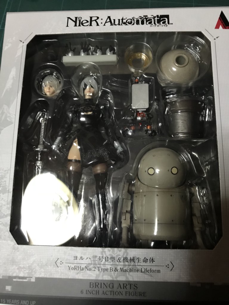 ブリングアーツよりニーアオートマタの2bの可動式フィギュアが届く 7ページ目 Togetter