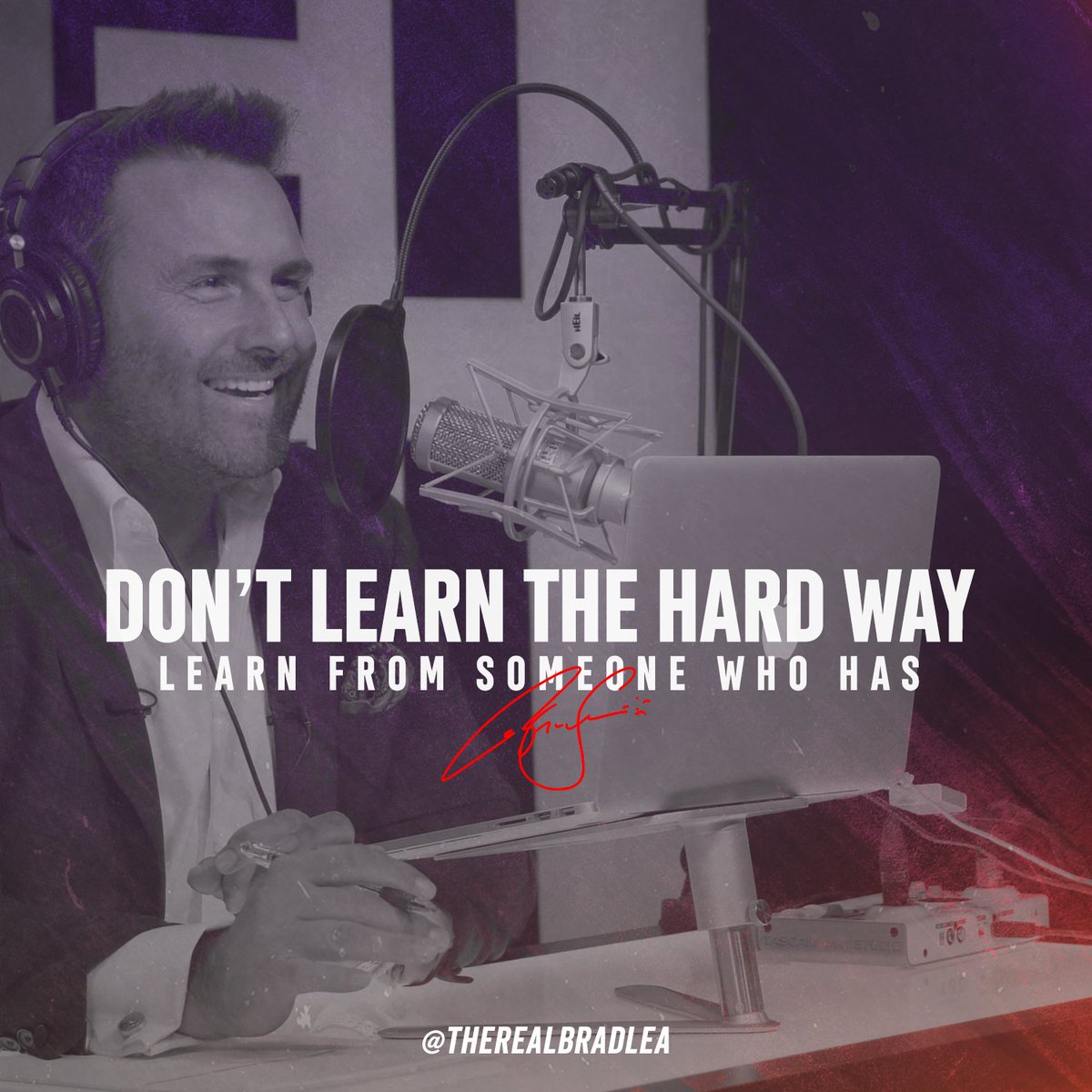 TheRealBradLea's tweet image. 2 ROADS 🛣️ TO SUCCESS:
1.  Fail until you win
2. Learn from someone else's failure and win the first time.