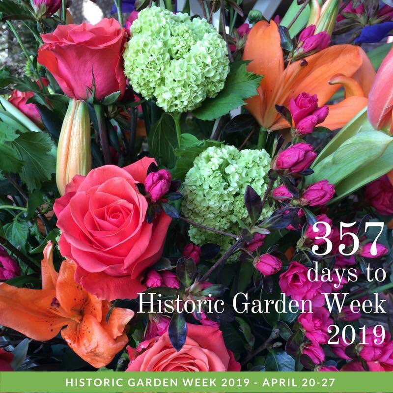 We want to thank you for making the 2018 Historic Garden Week a success.  We'd enjoy seeing your comments about what you loved most.  Plus, save the date for the 2019 tour!
#hgw18 #hgw2018