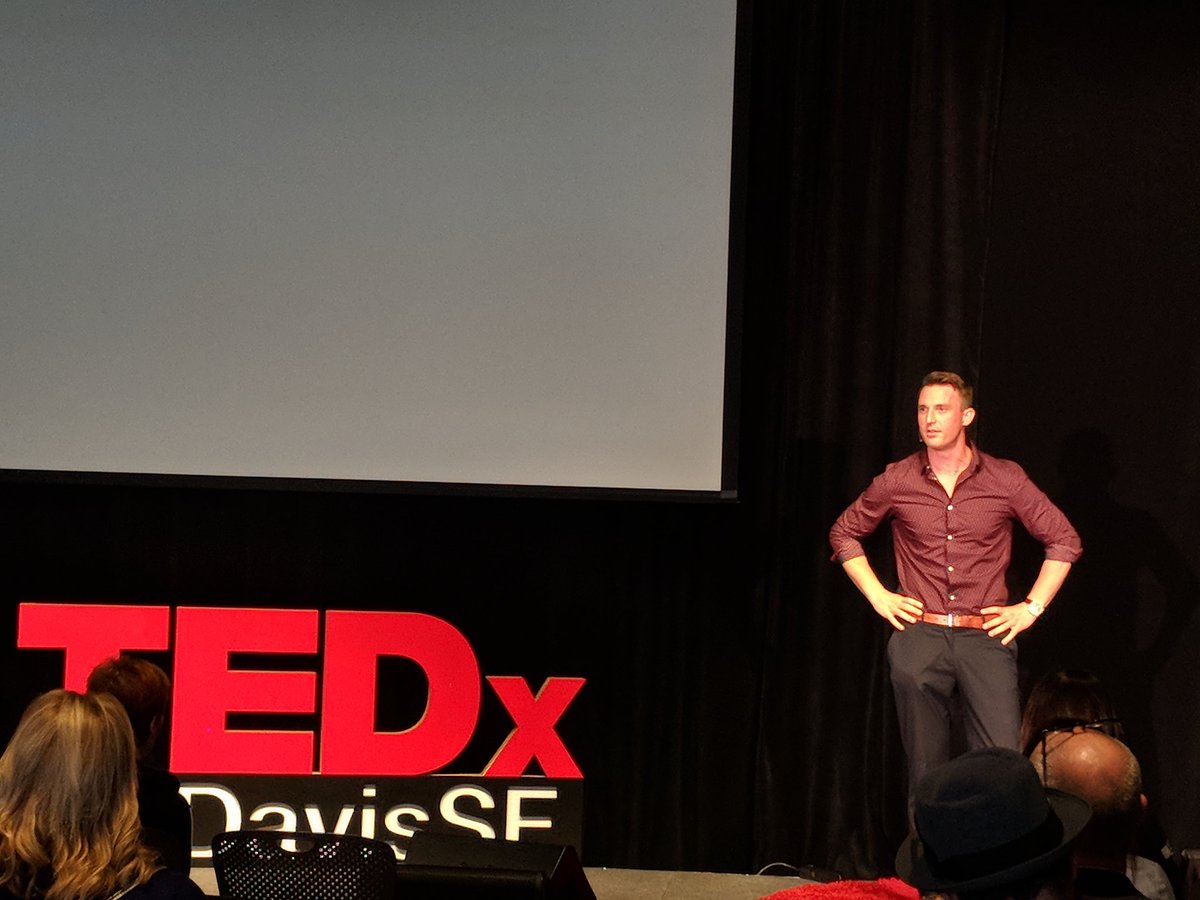 TEDxUCDavisSF's tweet photo. Fear can make us believe we can't do it. But just because we haven't done it yet doesn't mean you can't do it. Get on your horse and suck! Start sucking! - Alex Weber #TEDxUCDavisSF #2018Movement @ImAlexWeber https://t.co/zlhAJuGfiQ