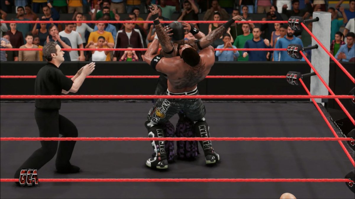 GCAWRESTLING2K's tweet photo. Last night on #GCAWrestling, #PacmanJackson was all set to face Yuri's rival @SetoWreck! Wreck decided to start things off prematurely, ambushing both Jackson & Yuri in there entrance with a steel chair! Jackson would set the record straight by winning the match! #GCAWrestleVerse https://t.co/zJG2CRryvW