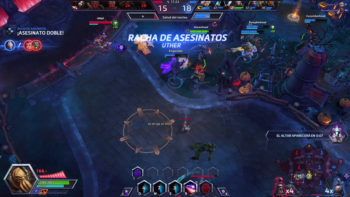 lemonpwn3d's tweet image. 166 sadism @Shtroopers @PumpkinheadHotS @MauroSpagnoli8 #rankedtime 😃