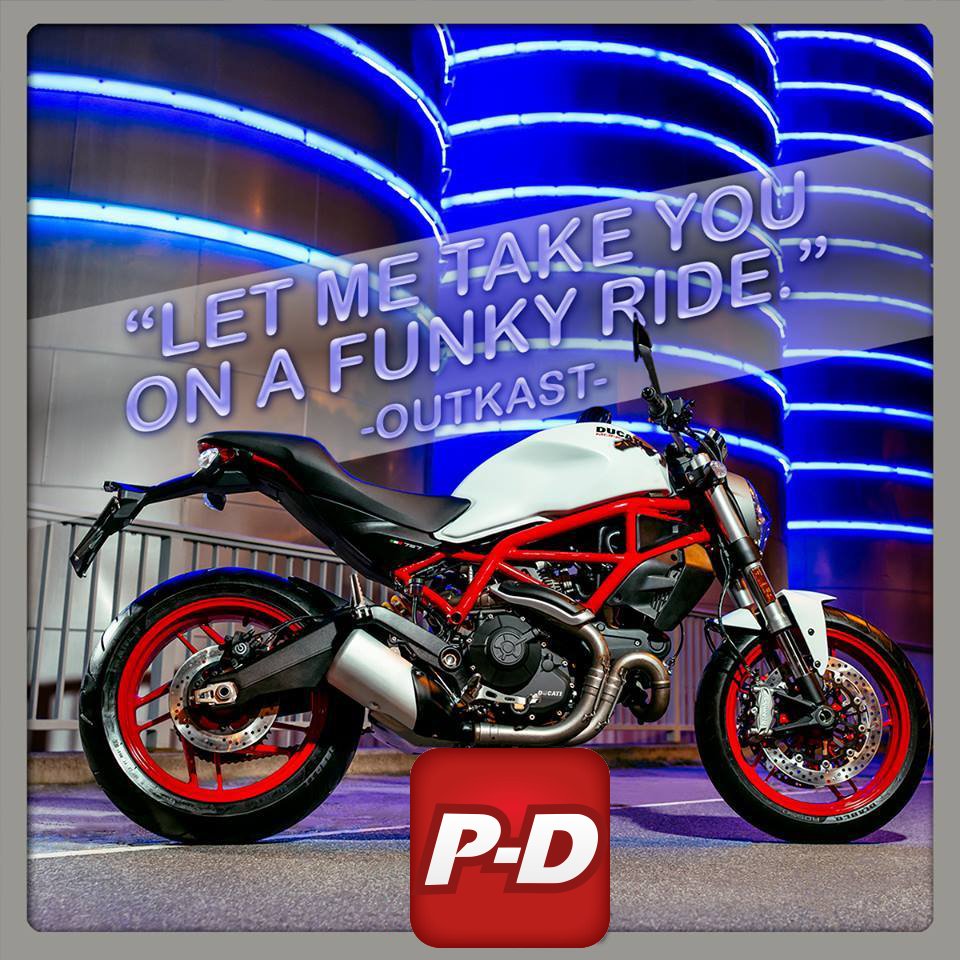 PureDucati's tweet photo. Let me take you on a funky ride #Ducati #Monster #song #ride #bike https://t.co/ylDllwEBjL
