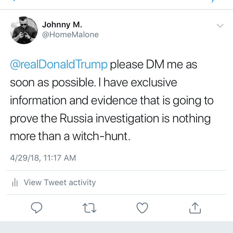 BigCatCountry's tweet photo. .@HomeMalone discovered some alarming news today — @realDonaldTrump doesn't want to make the #Jaguars great again https://t.co/X4ZBqH5CpF https://t.co/0BPbSSEKJY